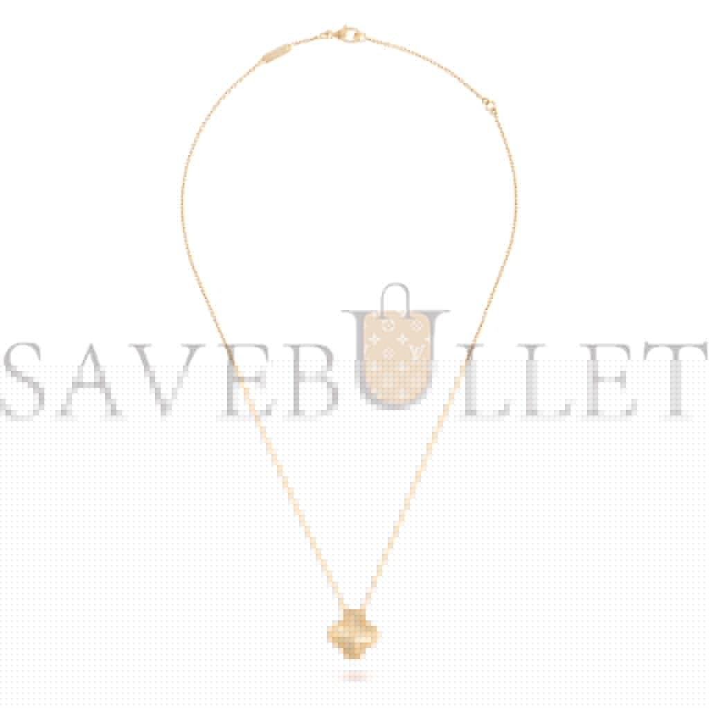 VAN CLEEF ARPELS VINTAGE ALHAMBRA PENDANT - YELLOW GOLD  VCARP4KL00
